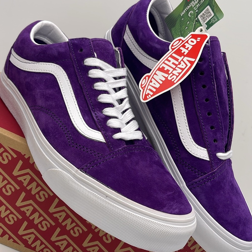 Vans Men's Purple Suede Sneakers Old Skool
Pig Suede Acai
VN0A4BW2BKE - Picture 6 of 16